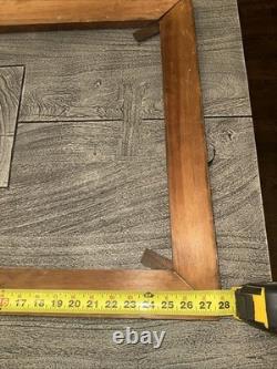 Civil War Antique Wooden Picture/ Painting Frame Without Glass. Authentic