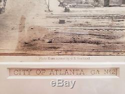 Civil War Atlanta Barnard Albumen Print 1864 Photograph Georgia History