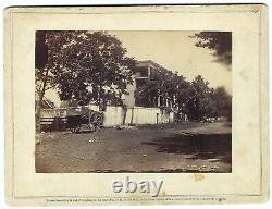 Civil War Brady Album Gallery Card Hotel at Warrenton Springs VA