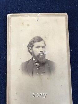 Civil War CDV Capt Edwin Osborne 149th Pennsylvania Bucktail Reg. Positive ID