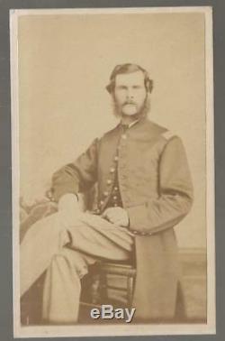 Civil War CDV Captain Albert G Packer 1st & 61st Massachusetss Vols Gettysburg