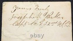 Civil War CDV Captain Joseph Parker 32nd US COLORED INFANTRY Philadelphia PA