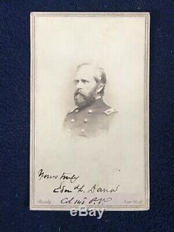 Civil War CDV Col Edmund L. Dana 143th Pennsylvania Volunteers by Mathew Brady