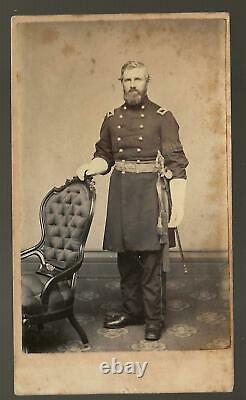 Civil War CDV Colonel Edwin Upton 25th Massachusetts Vols
