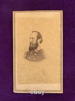 Civil War CDV Confederate General Stonewall Jackson