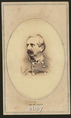 Civil War CDV Confederate General William Preston