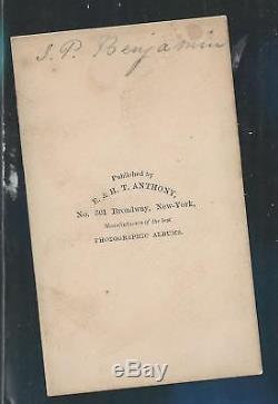 Civil War CDV Confederate secratary Judah P Benjamin