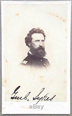Civil War CDV General George Sykes