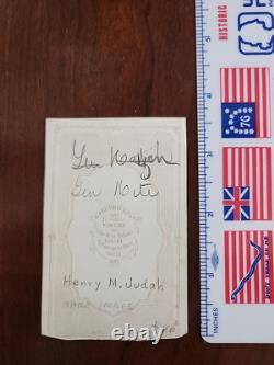 Civil War CDV General Hugh Moses Judah