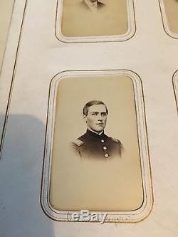 Civil War CDV Lieut Orett Munger 44th NY Infantry POW Rescued by George Custer