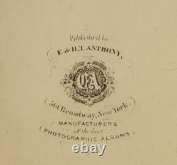 Civil War CDV Photo Portrait of CSA GENERAL JOSEPH E. JOHNSTON by the Anthonys