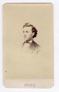 Civil War CDV Photo Tyson Brothers Gettysburg PA 1864 Cancelled Revenue Stamp