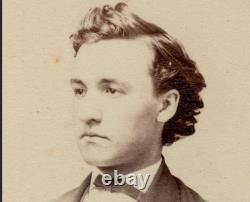 Civil War CDV Photo Tyson Brothers Gettysburg PA 1864 Cancelled Revenue Stamp