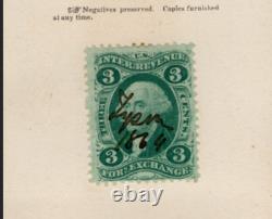 Civil War CDV Photo Tyson Brothers Gettysburg PA 1864 Cancelled Revenue Stamp
