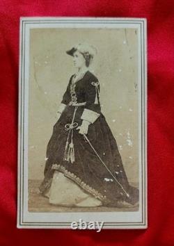 Civil War CDV Photo of Clara Louise Kellogg American Operatic Singer