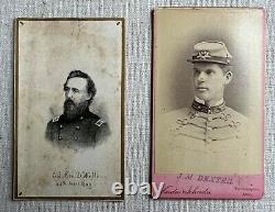 Civil War CDV Photos, and others (9 items from estate sale) Geo. D. Wells, etc