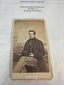 Civil War CDV Private Daniel N Perry 50th NY Engineer Regt