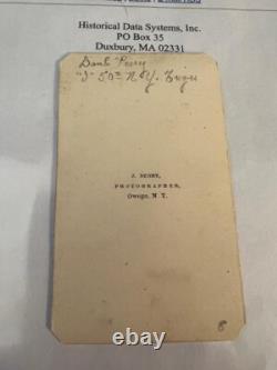 Civil War CDV Private Daniel N Perry 50th NY Engineer Regt