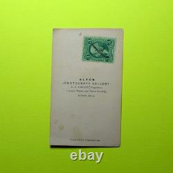 Civil War CDV Rare Union Cadet with Proprietary First Issue Stamp 1864 1865 1866