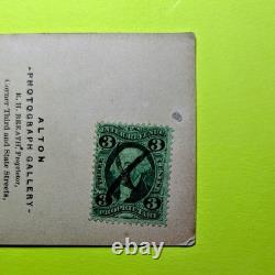Civil War CDV Rare Union Cadet with Proprietary First Issue Stamp 1864 1865 1866