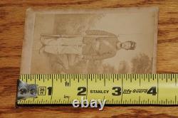 Civil War CDV Soldier With Rifle Alexandria Virginia Photo Photographer Bowdoin
