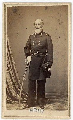 Civil War CDV Uncommon Armed MAJOR GEN. SAMUEL RYAN CURTIS by Scholten