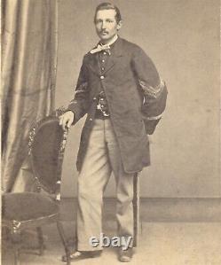 Civil War CDV Unidentified Sergeant by Wenderoth & Taylor Philadelphia PA