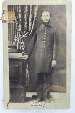 Civil War CDV Union Army Officer Photo