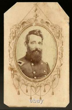 Civil War CDV Union Cavalry General Benjamin Grierson, Famous Raid