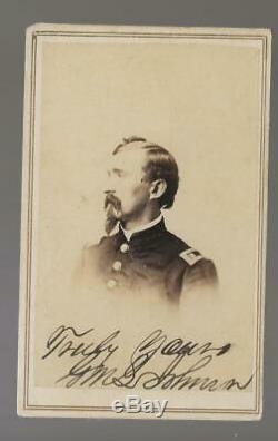 Civil War CDV Union Colonel & BBG Gilbert M L Johnson 2nd Indiana Cav, 11/13th V