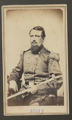 Civil War CDV Union Colonel Dudley Donnelly 28th NYVI KIA Cedar Mtn Va