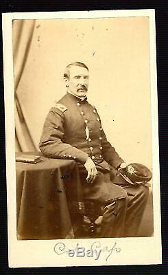 Civil War CDV Union Colonel Thomas Cass 9th Massachusetts Vols KIA Malvern Hill