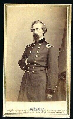 Civil War CDV Union General George F Shepley Maine