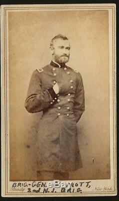 Civil War CDV Union General Gershom Mott NJ