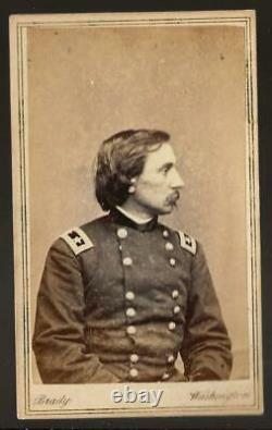 Civil War CDV Union General Gouverneur Warren V Corps by Brady