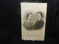Civil War CDV Union General/Governor William Sprague & LADY 100% ORIGINAL