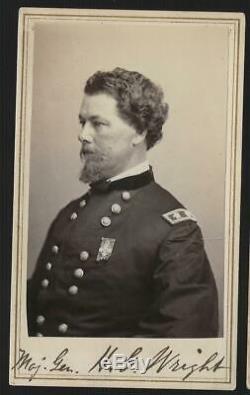 Civil War CDV Union General Horatio G Wright VI Corps
