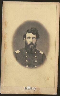 Civil War CDV Union General J Warren Kiefer 110th Ohio Vols