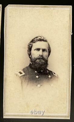 Civil War CDV Union General James Schackleford Captured Morgan
