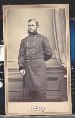 Civil War CDV Union General Robert O Tyler of Connecticut