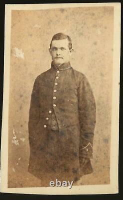 Civil War CDV Union Soldier James McLaughlin 10th Reserve Corps