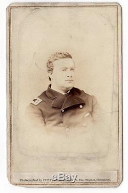 Civil War CDV of Major John Cassels, 11th PA Cavalry from PIttsburg, PA