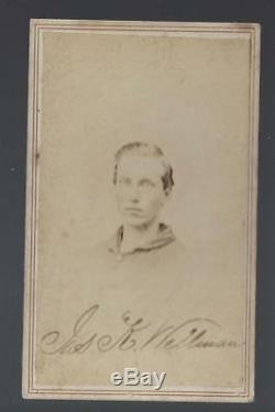 Civil War CDV of Private James K Wellman 23rd Michigan Vols