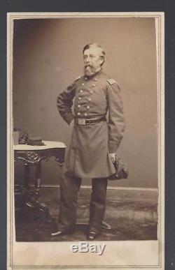 Civil War CDV of Union Colonel Fletcher Webster (son of Daniel Webster) KIA