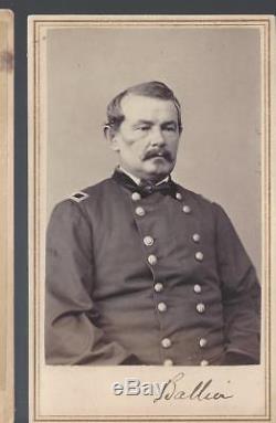 Civil War CDV of Union Colonel John Frederick Ballier 21st & 98th Pa Regiments