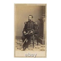Civil War CDV of Union General Erasmus D. Keyes, by Anthony / Mathew Brady