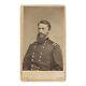 Civil War Cdv Of Union General George Stoneman, By Mathew Brady