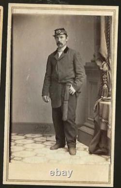 Civil War CDV's Union Colonel William Wilson 6th NY, 69th NYSM