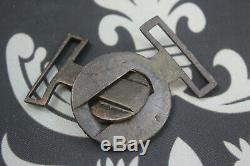 Civil War CS Confederate Belt Buckle Authentic See Photos