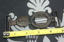 Civil War CS Confederate Belt Buckle Authentic See Photos